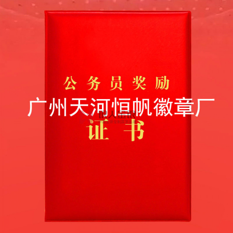 中组部公务员一等功奖励证书制作定制