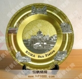 高档奖品奖盘奖碟设计图案模板制作